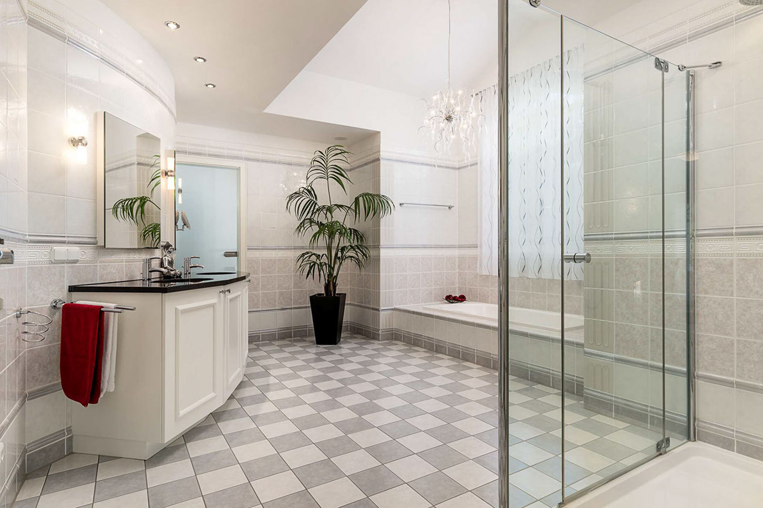 Extravagantes Design im Badezimmer